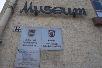 Heimatmuseum in Biebesheim