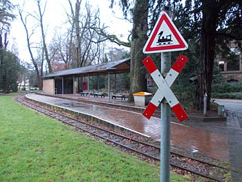 Schlossgartenbahn in Karlsruhe Baden-Württemberg