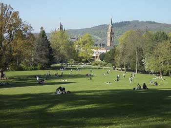 Schlosspark in Weinheim an der Bergstraße