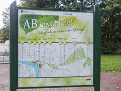 Historischer Grünzug in Aschaffenburg