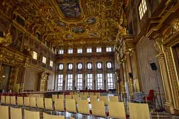 Goldener Saal im Augsburger Rathaus Bayern