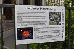 Planetenweg in Bamberg