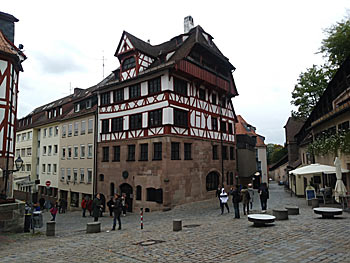 Albrecht-Dürer-Haus in Nürnberg Bayern