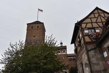 Kaiserburg in Nürnberg Bayern
