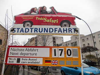 Trabi Safari durch Berlin