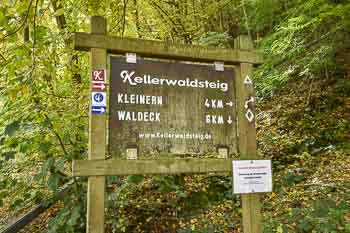 Kellerwaldsteig am Edersee Hessen