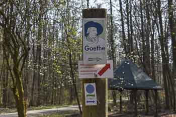 Goethe-Wanderweg in Frankfurt Hessen
