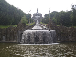 Wasserspiele im Bergpark Wilhelmshöhe in Kassel