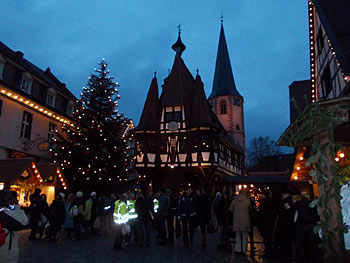 Weihnachtsmarkt in Michelstadt Hessen