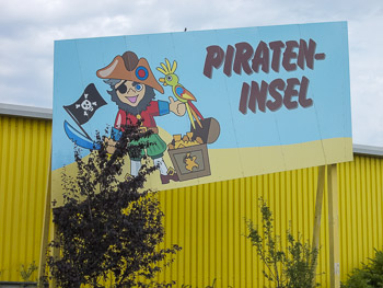 Pirateninsel in Putbus auf Rügen Mecklenburg-Vorpommern