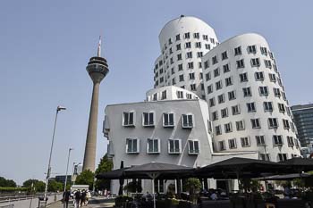  Medienhafen in Düsseldorf Nordrhein-Westfalen