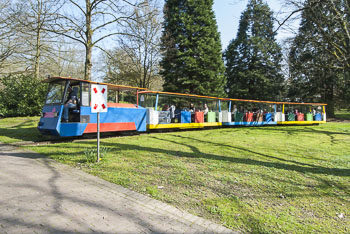 Grugabahn im Essener Grugapark Nordrhein-Westfalen