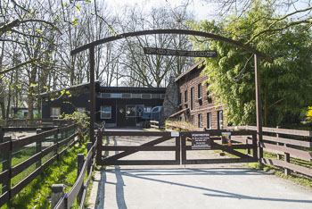 Ponyhof im Essener Grugapark Nordrhein-Westfalen