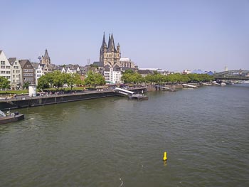 Schifffahrt in Köln Nordrhein-Westfalen