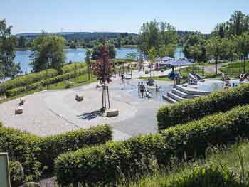 Park der Vierjahreszeiten in Losheim am See Saarland
