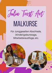 Malkurse bei Julia Trost Art in Saarbrücken