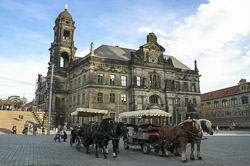 Stadtrundfahrten mit der Pferdekutsche durch Dresden