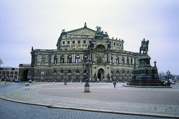 Semperoper in Dresden Sachsen