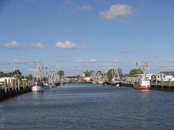 Hafen in Büsum Schleswig-Holstein