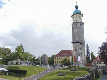 Schlossgarten in Arnstadt Thüringen