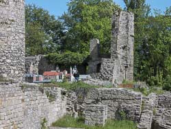 Schlossruine Neideck in Arnstadt
