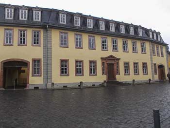 Goethes Wohnhaus in Weimar Thüringen